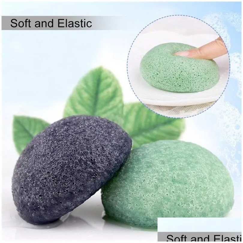 konjac bath sponges facial puff face cleanse washing konjacs sponge exfoliator cleansing face care makeup tools