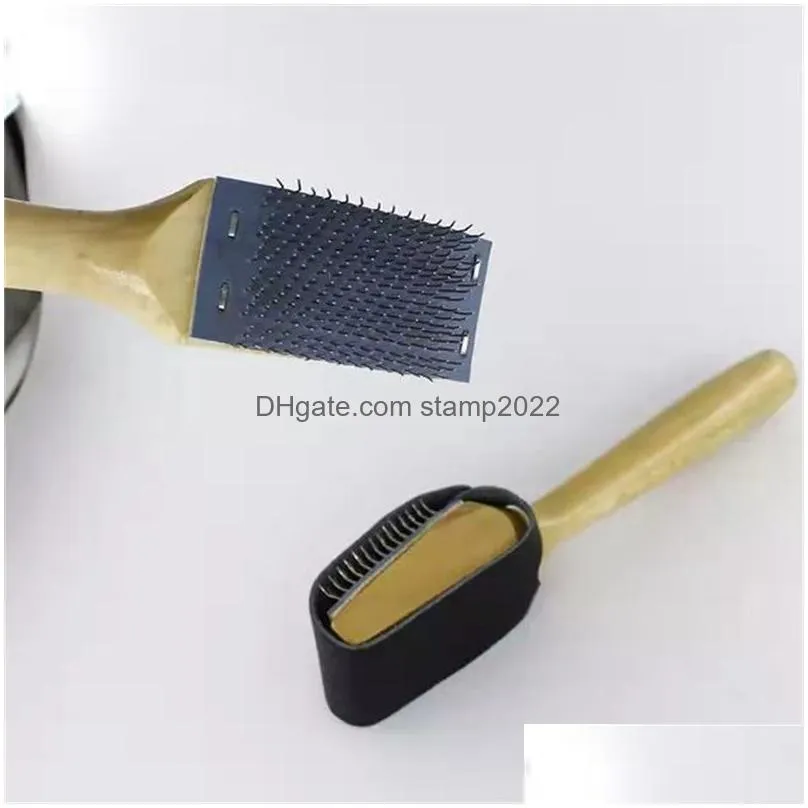 wood suede sole wire cleaners dance shoes cleaning brush for footwear 20220924 q2