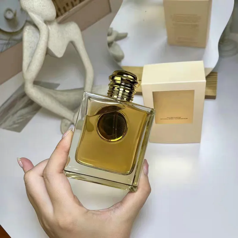 Goddess Perfume for Women, Long-Lasting Floral Fragrance in Glass Atomizer Bottle