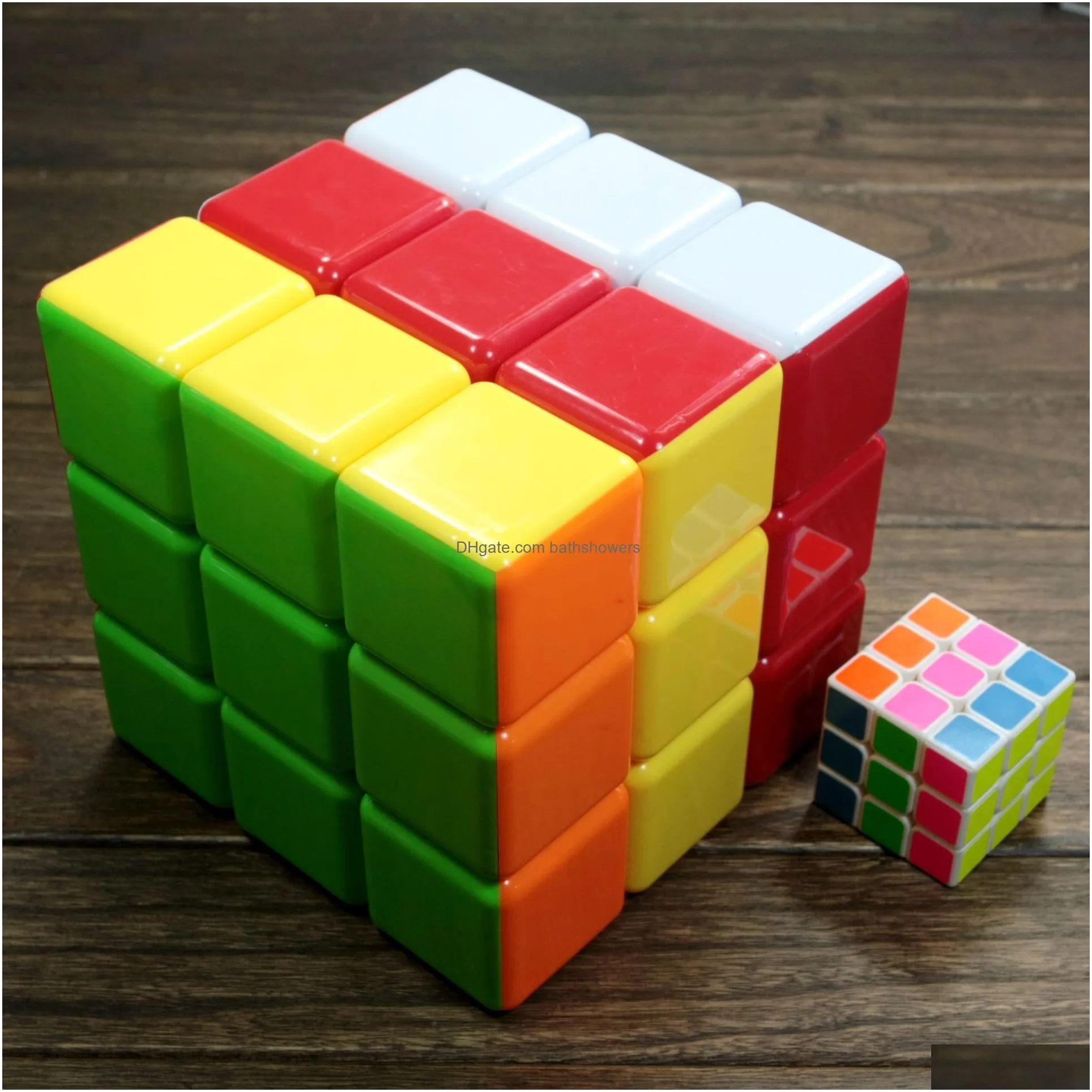 super 18cm  cube colorful super 30cm  cube fun children`s adult puzzle toy