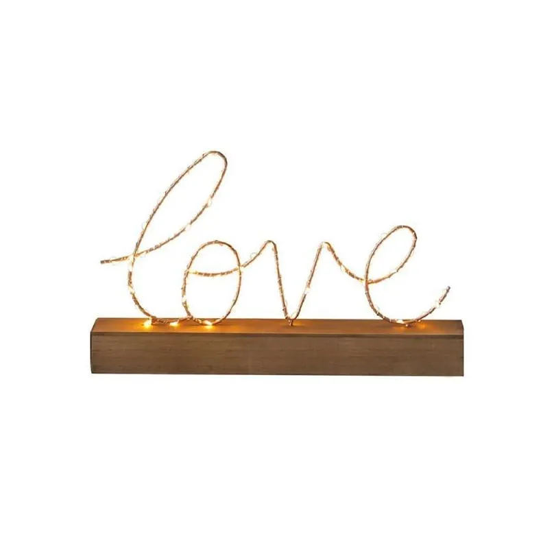 night lights love alphabet letter marquee sign number led light romantic indoor wall lamp decoration valentines day gift