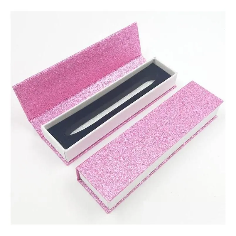 wholesale adhesive eyeliner box self-adhesive eyelash eyeliners packaging case marble money packing boxes gifts cases sn2261