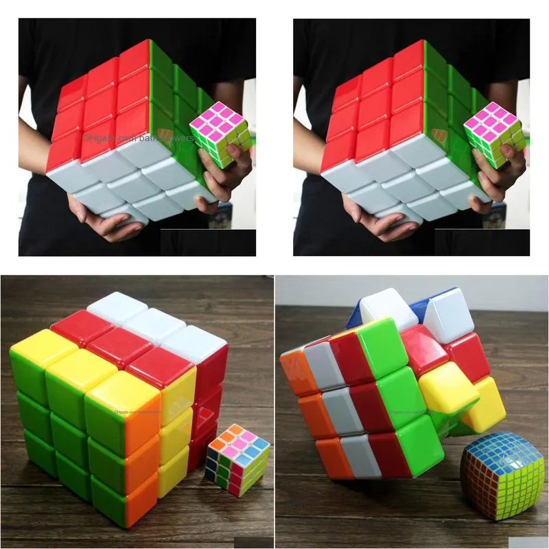 super 18cm  cube colorful super 30cm  cube fun children`s adult puzzle toy