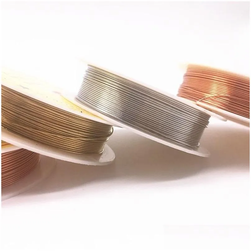 other lighting accessories 0.2-1.0mm brass copper wires beading wire for jewelry making gold bronze and silver colorsother