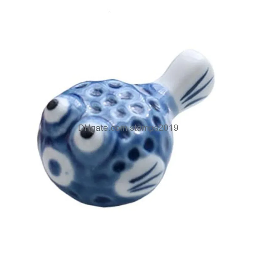 flatware sets pufferfish shaped chopstick holders ceramic rests material for 230721