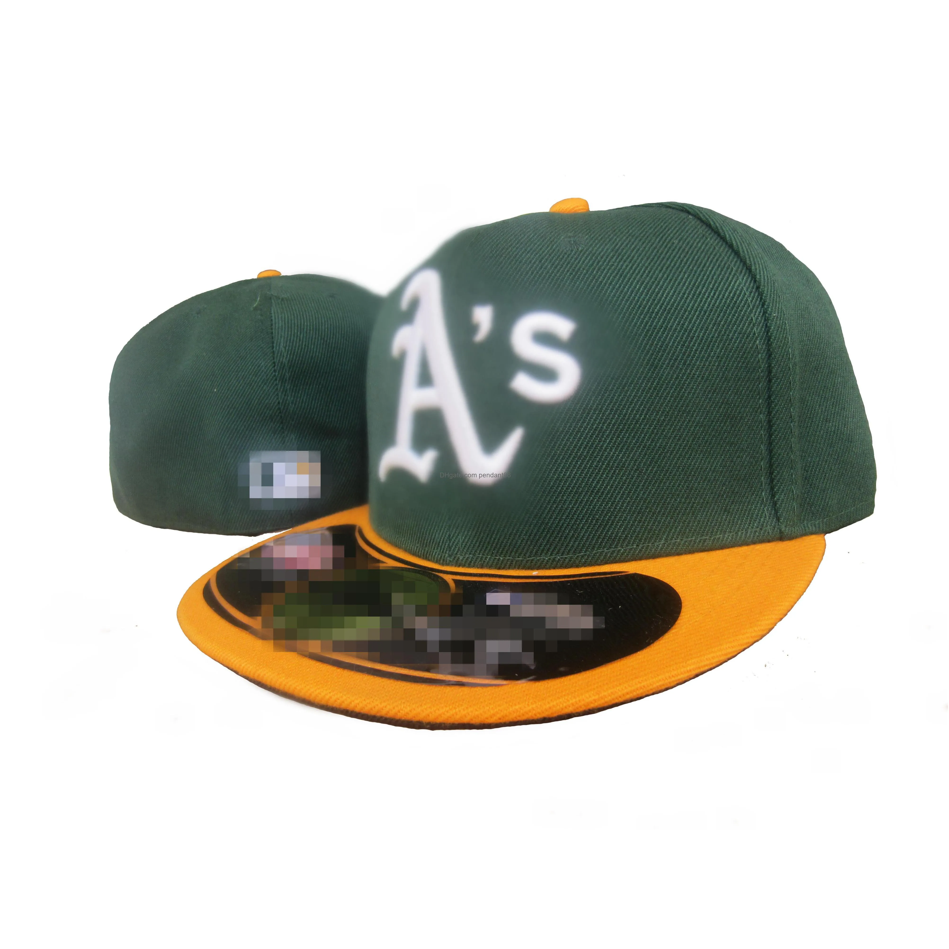 good quality athletics as letter baseball caps casual outdoor sports casquette for men women wholesale fitted hats h6-7.14