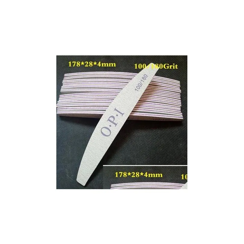 Wholesale- 80pcs wholesale old customer lowest price,high quality Nail file,100/180,Zebra nail file,Manicure nail tools