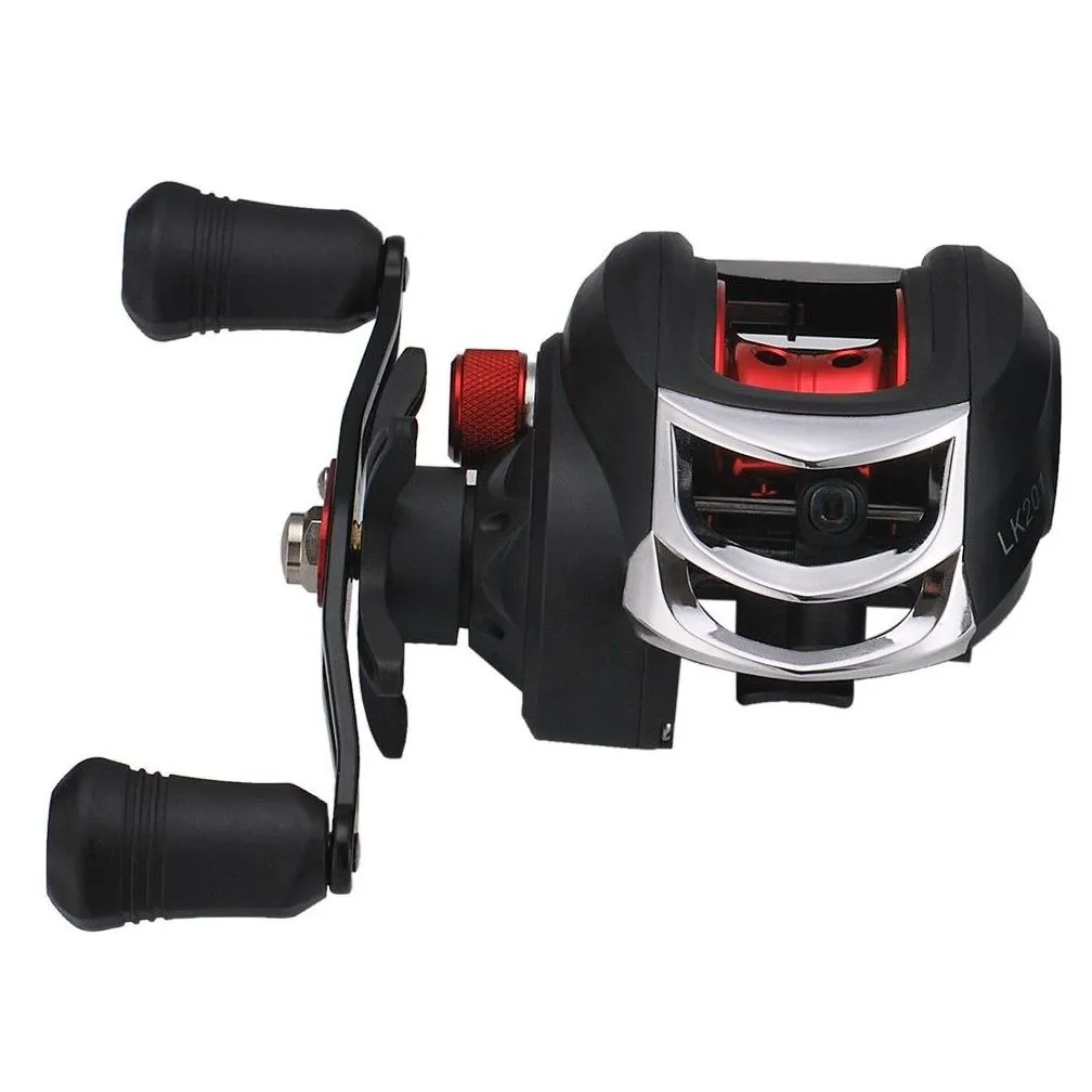 Spinning Reels hardy Reels Lightweight High Speed 7.2to1 Gear Ratio Baitcast Fishing Reel 17plus 1 Ball Bearings Baitcasting Baitcaster