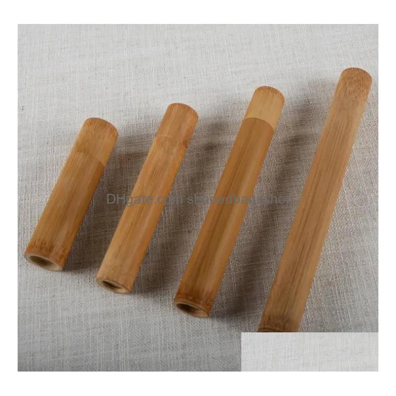 sealed tea barrel container cylinder portable bamboo tube tea pot caddy fast shipping sn1135