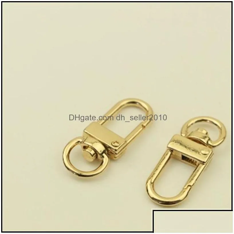 Clasps Hooks 10Pcs Snap Lobster Clasp Hooks Gold Sier Plated 5 Colors Diy Jewelry Making Findings For Keychain Neckalce Bracelet Sup