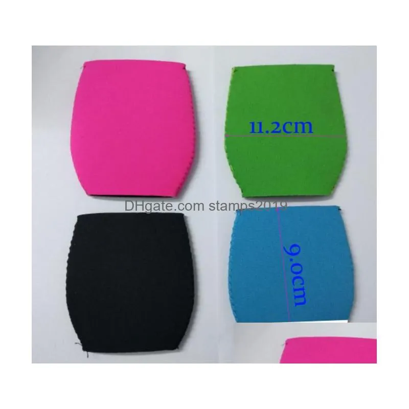 other bar products wine glass neoprene sleeve insator drink holder anti-frozen er 100pcs a color barware product sn288 drop delivery dh4qg