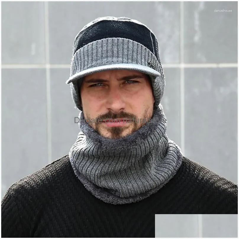 bandanas knitted hat fashion trend korean version not easily deformed elastic cap body foldable storage comfortable and warm arder