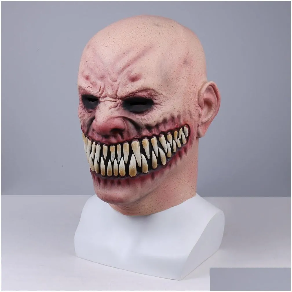 Party Masks Py Stalker Men Mask Big Teeth Face Masques Cosplay Mascarillas Carnival Halloween Costumes Props2929847 Drop Delivery Ho Otz0G
