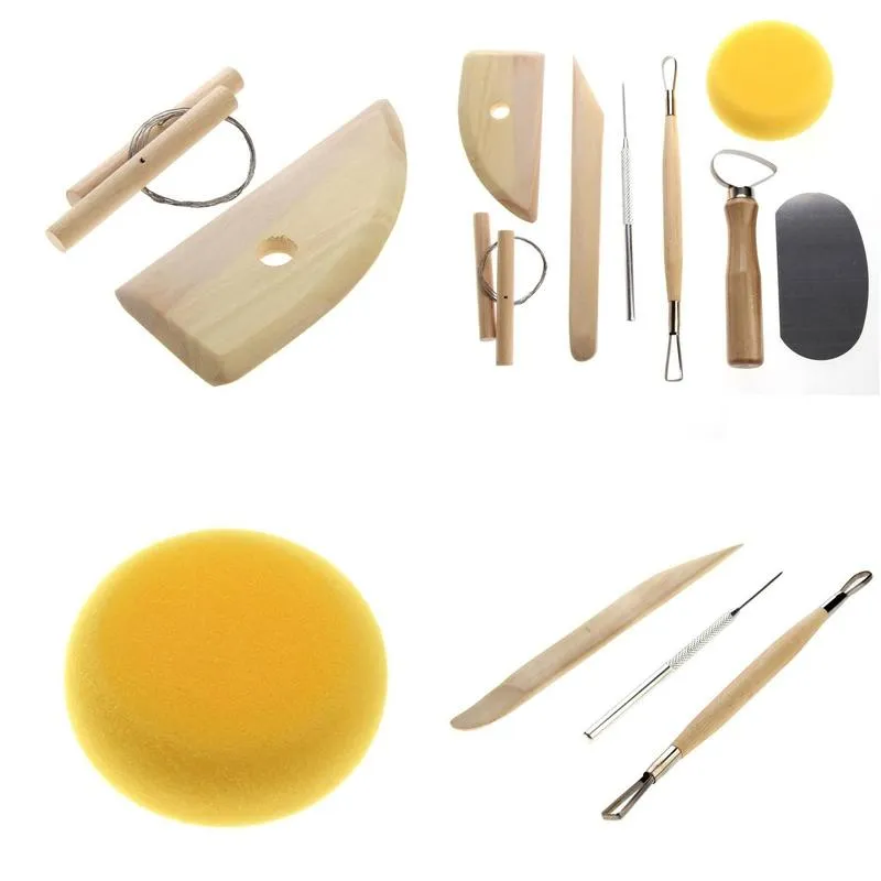 Craft Tools Arrive Clay Tool Set Y Scpture Kit Handmade Scptures Drop Delivery Home Garden Arts Crafts Gifts Dhhzx