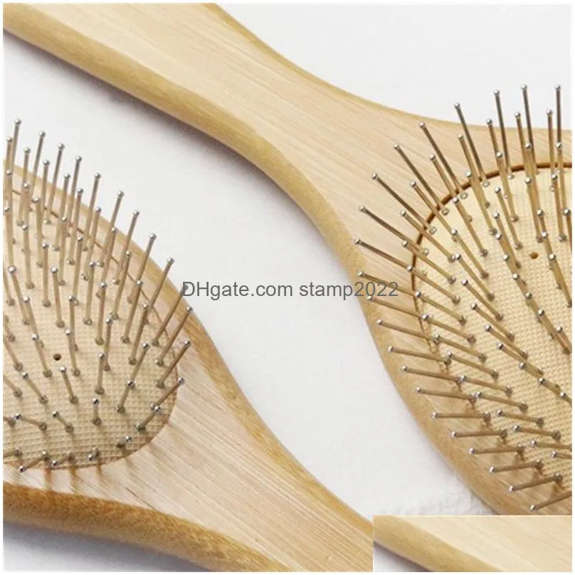 dog grooming pet massage comb wooden fun remove flea hair brush hair combs puppy cat dogs brushes pets supplies 20220901 e3