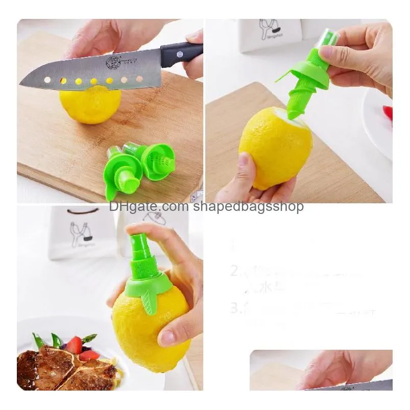 creative gadgets lemon sprayer mutfak fruit juice citrus spray cooking tools cocina criativa kitchen accessories sn1431