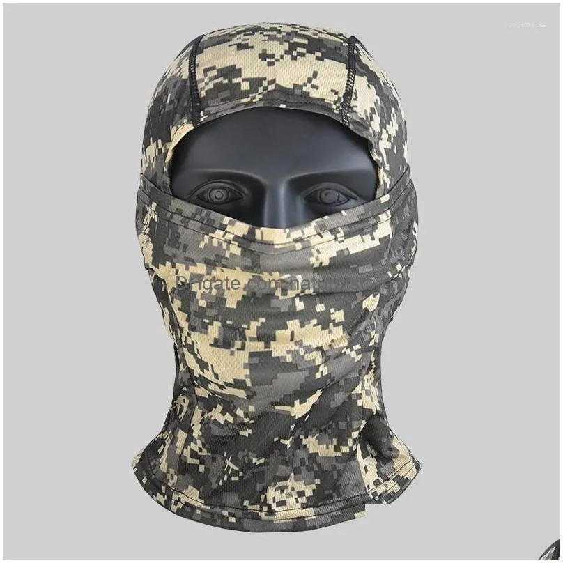 bandanas tactical balaclava military full face mask shield cover cycling army hunting hat camouflage scarf