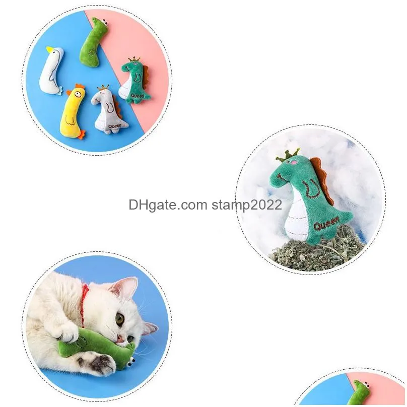 cats toys contain cat mint fashion teeth grinding pet plush toy interactive play pets supplies 1 71mc t2