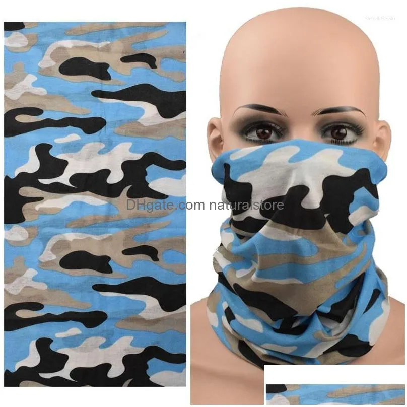 bandanas camouflage cycling face mask tactical military scarf neck gaiter men seamless bandana women headband balaclava tube shield