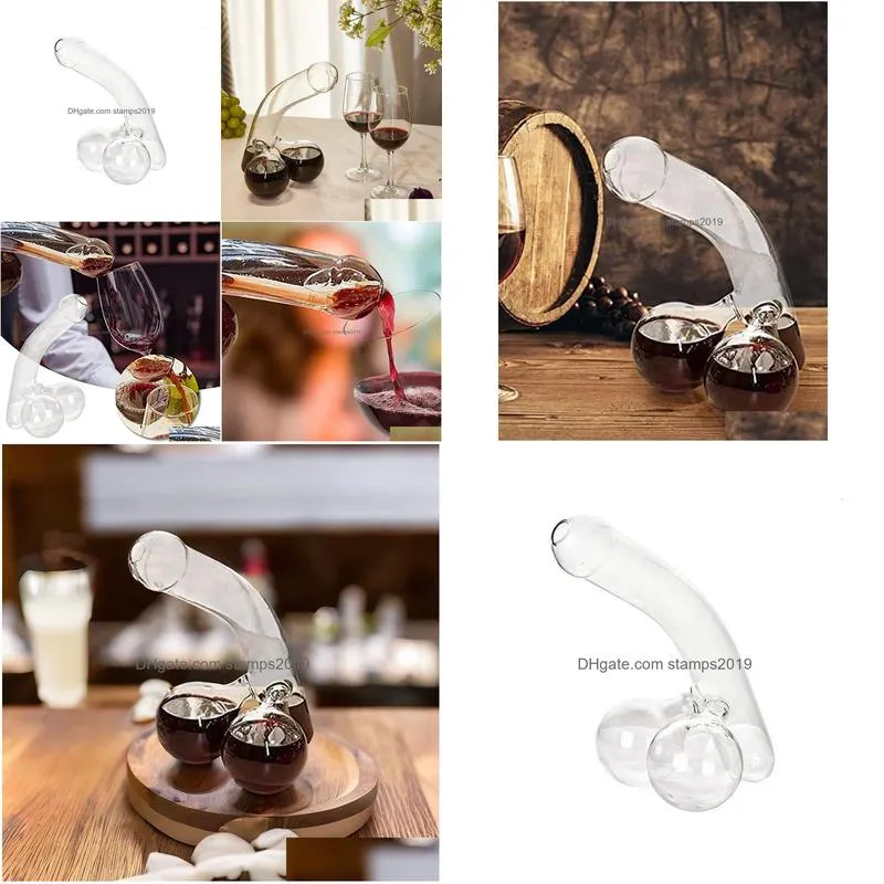 wine glasses unique whisky decanter funny liquor creative glass container scotch tequila brandy rum bourbon dispenser bar accessories