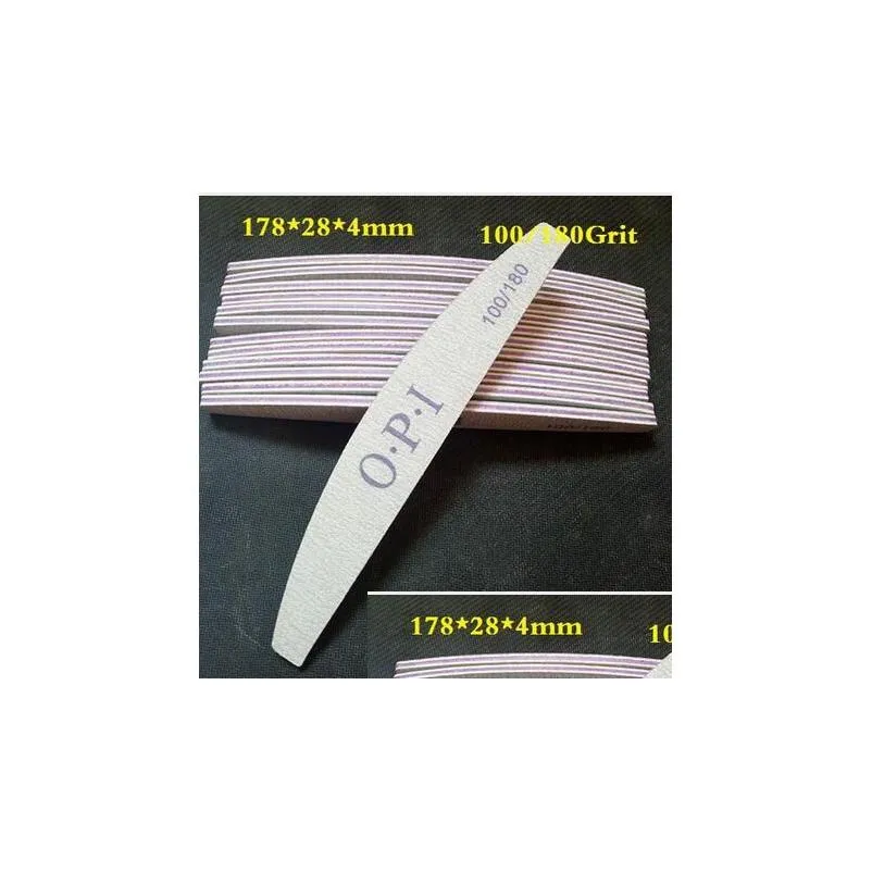 Wholesale- 80pcs wholesale old customer lowest price,high quality Nail file,100/180,Zebra nail file,Manicure nail tools