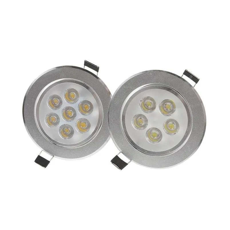 LED Down lights 3W 5W 7W 9W 12W 15W 18W LED Ceiling Recessed lamp Wall Spotlight With Driver Home Lighting For Kitchen Rooms