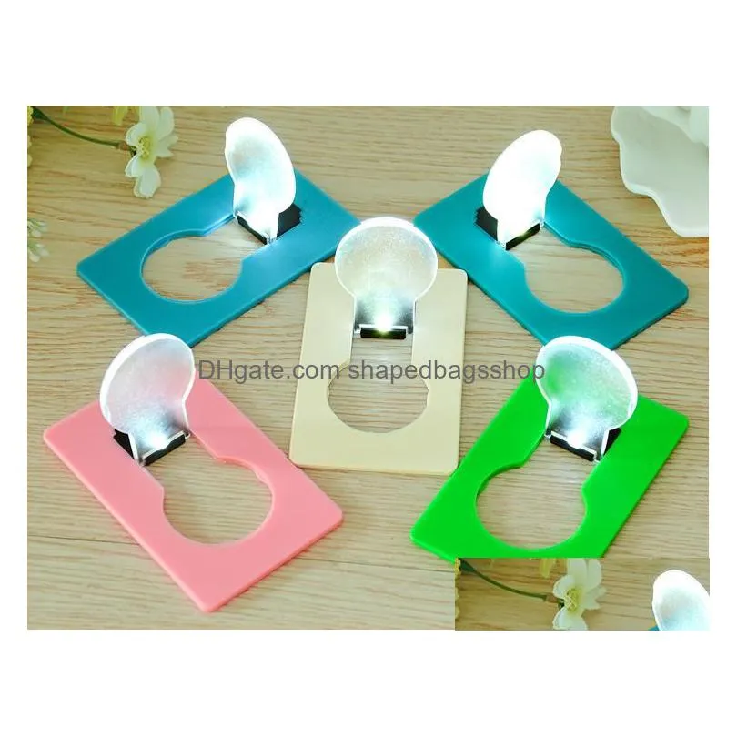 square folding pocket card lamp flash thin greeting led cards light elegant bulb shape christmas lights glowing in the dark sn2575