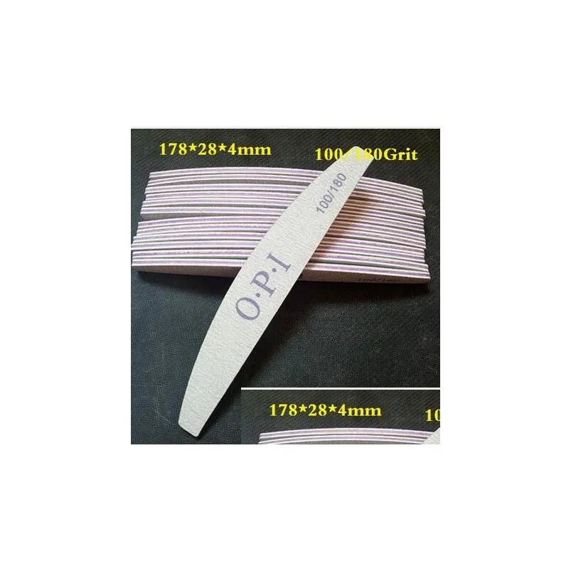 Wholesale- 80pcs wholesale old customer lowest price,high quality Nail file,100/180,Zebra nail file,Manicure nail tools