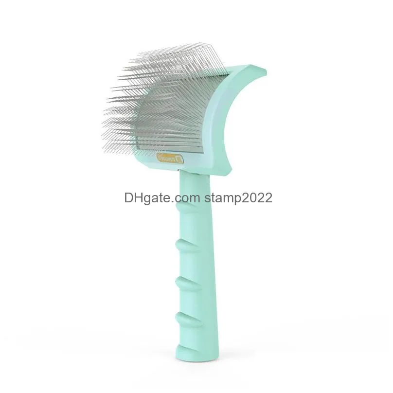 dog grooming comb shedding hair remove needle brush slicker massage tool large dogs cat pets supplies accessories 20220903 e3