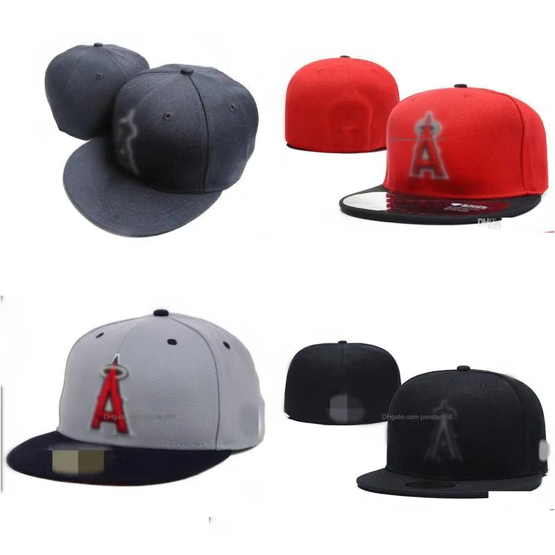 top selling summer angelsa letter baseball caps gorras bones men women casual outdoor sport fitted hats h6-7.14