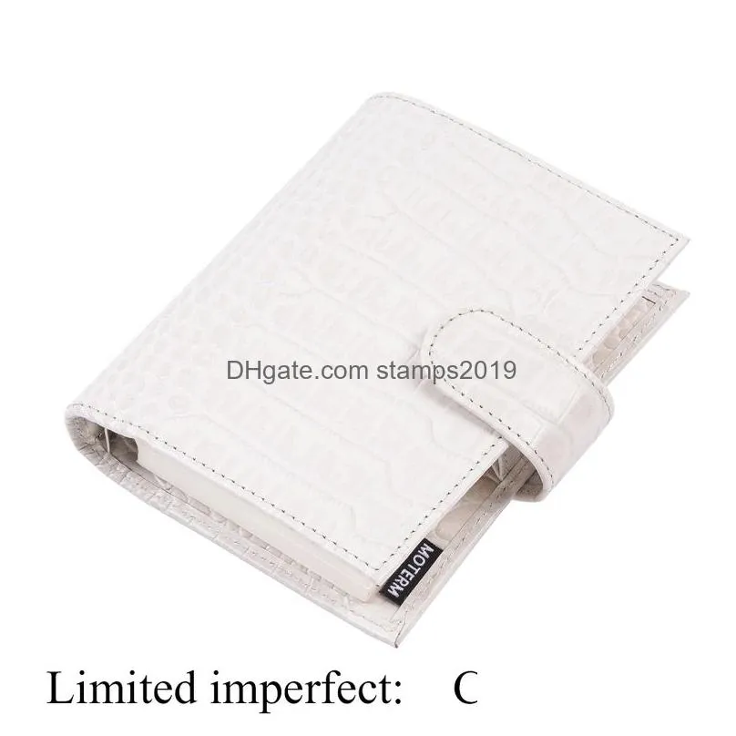 notepads wholesale limited imperfect moterm regar pocket rings planner genuine cowe leather a7 notebook agenda organizer journey ske dhbgo