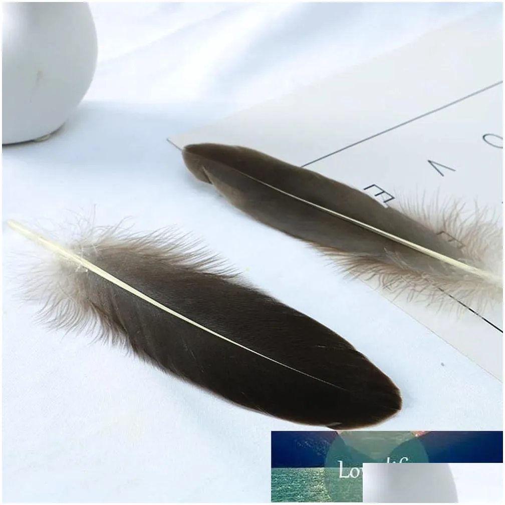 Craft Tools Holesale 10 Rare Natural  Feathers 40-45 Cm/16-18 Decoration Celebration Performance Accessories Inches Jewelry Diy Dhtcl