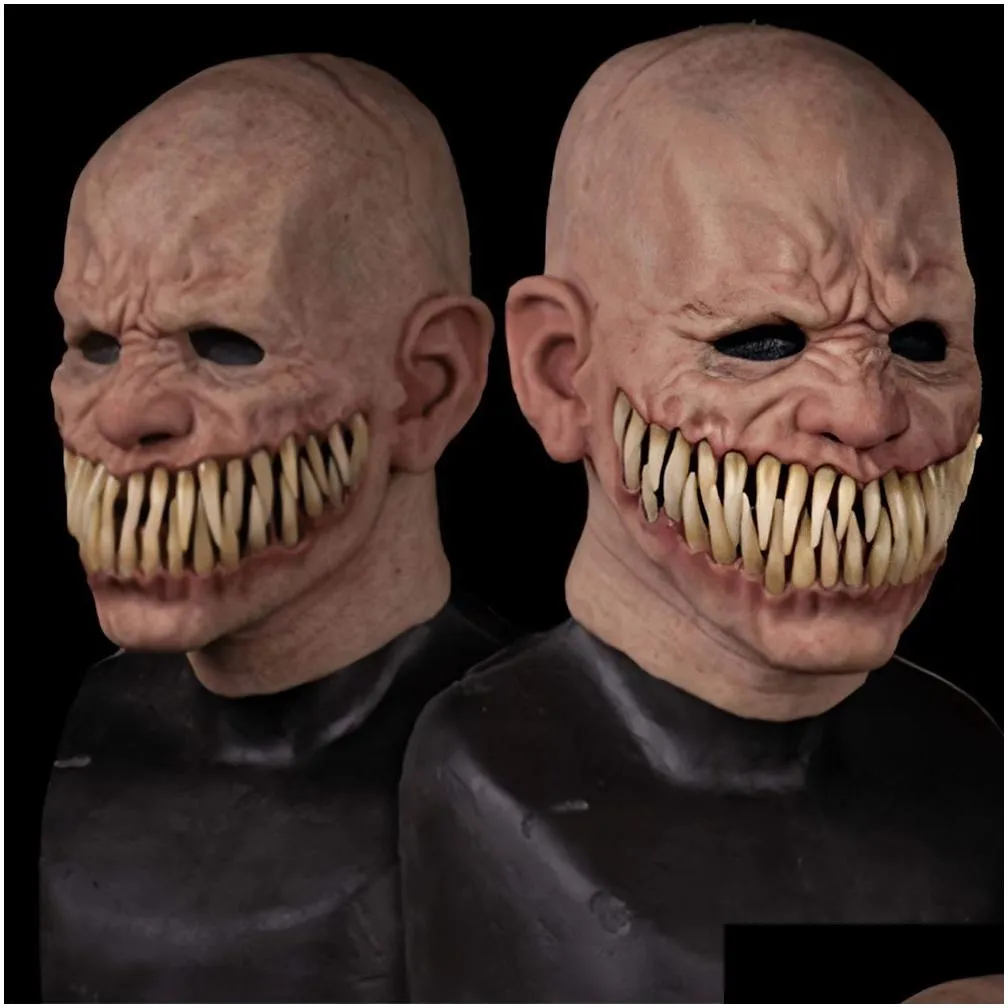 Party Masks Py Stalker Men Mask Big Teeth Face Masques Cosplay Mascarillas Carnival Halloween Costumes Props2929847 Drop Delivery Ho Otz0G