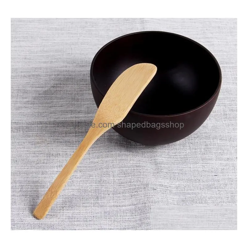 wooden butter knife pastry cream cheese butter cake knife cake decorating tools fast shipping sn2998