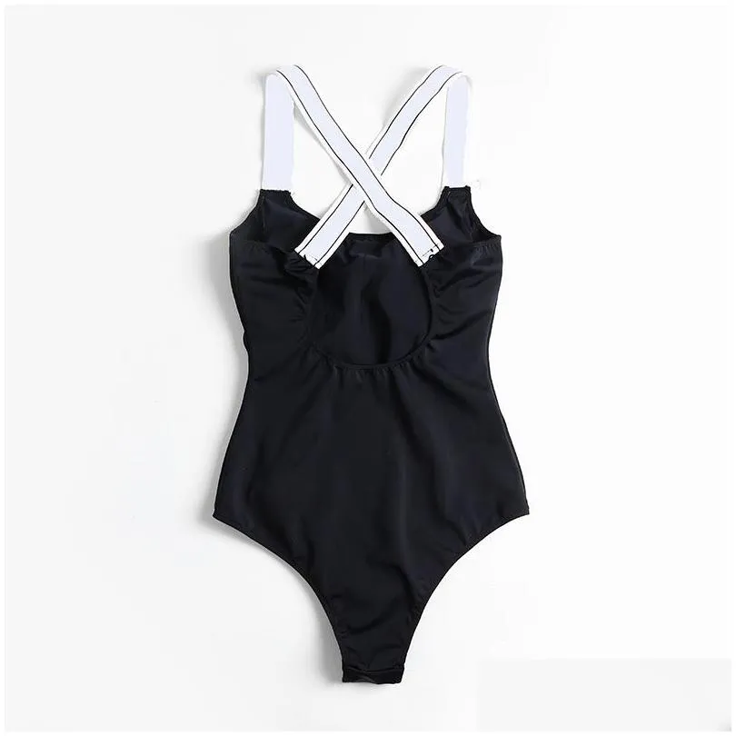 Code 101 new high-quality ladies fashion sexy triangle one-piece cover belly swimsuit