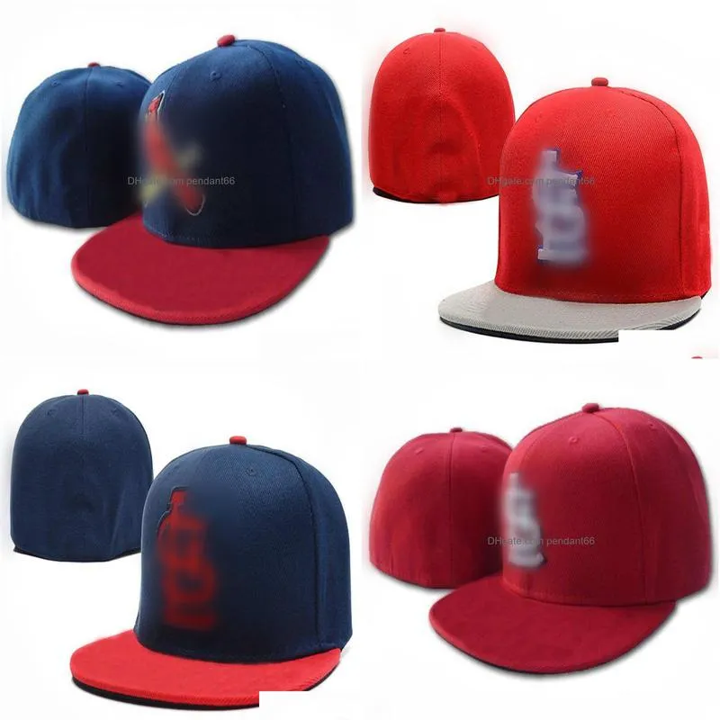 Ball Caps Wholesale 10 Styles Stl Letter Baseball For Men Women Fashion Sports Hip Hop Gorras Bone Fitted Hats H6-7.4 Drop Delivery Dhj2Z