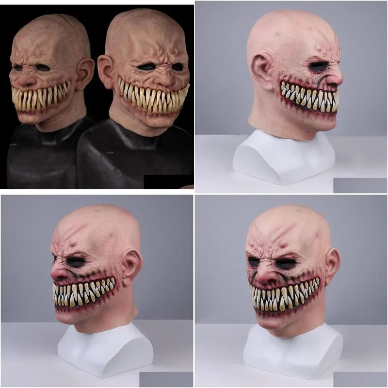 Party Masks Py Stalker Men Mask Big Teeth Face Masques Cosplay Mascarillas Carnival Halloween Costumes Props2929847 Drop Delivery Ho Ot3Pz