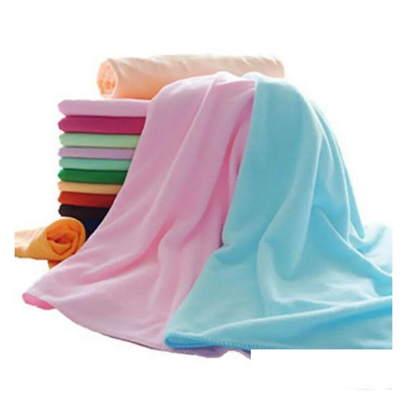 70x140cm towel absorbent soft el spa bath microfiber travel 100% genuine turkish cotton 14colors to choose1