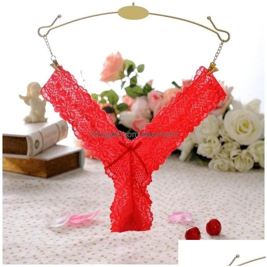 womens g-strings women v shape floral lace g string panties low rise underwear lingeries woman thongs t back clothes will and sandy