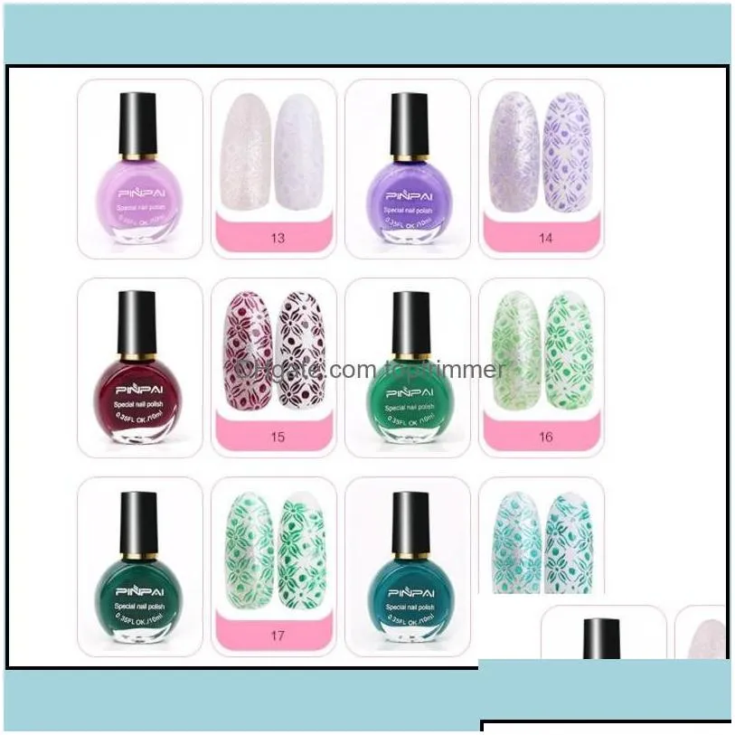 nail polish art salon health beauty new fashion special 26 color optional for nails stam print 10ml drop dhbc2