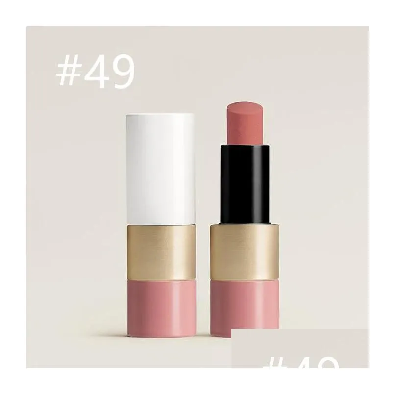Brand Rose A lipsticks Made in Italy Nature Rosy Lip Enhancer Pink series #14 #30 #49 colors Lipstick 4g free shopping
