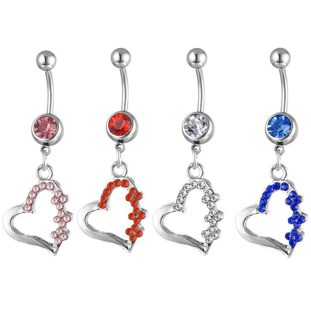 D0179 Handcuffs Belly Navel Button Ring Silver Color