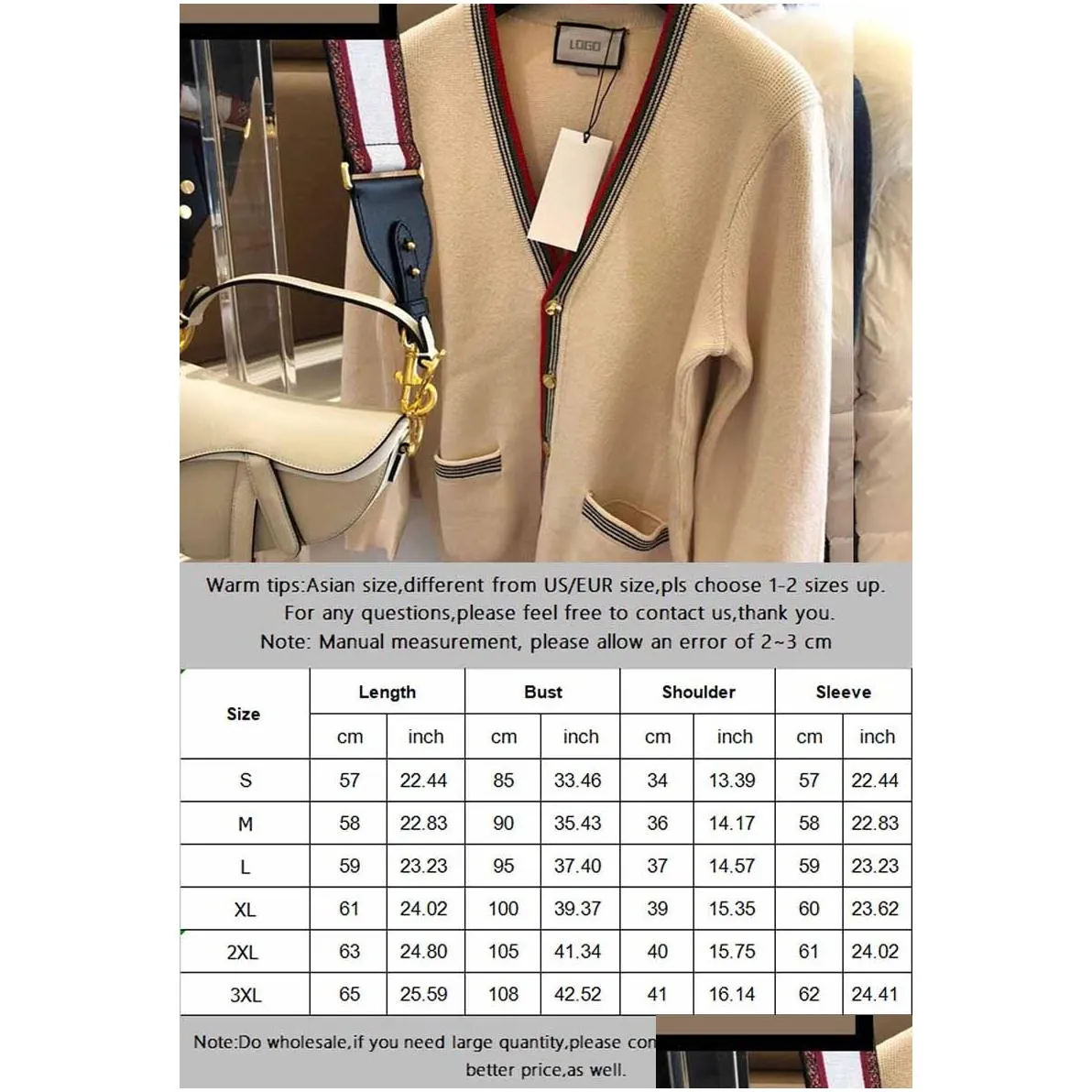 Women Long Sleeve Sweater Woman V-neck Knit Cradigan Coats Geometric Top Lady T Shirt High Quality Sweater Autumn Trendy Outdoor