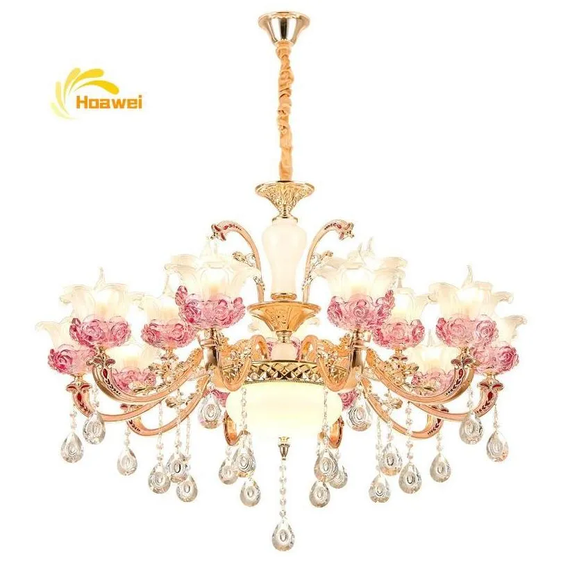 nordic led chandelier for bedroom living room dining restaurant modern ceiling foyer study loft crystal fixtures chandeliers