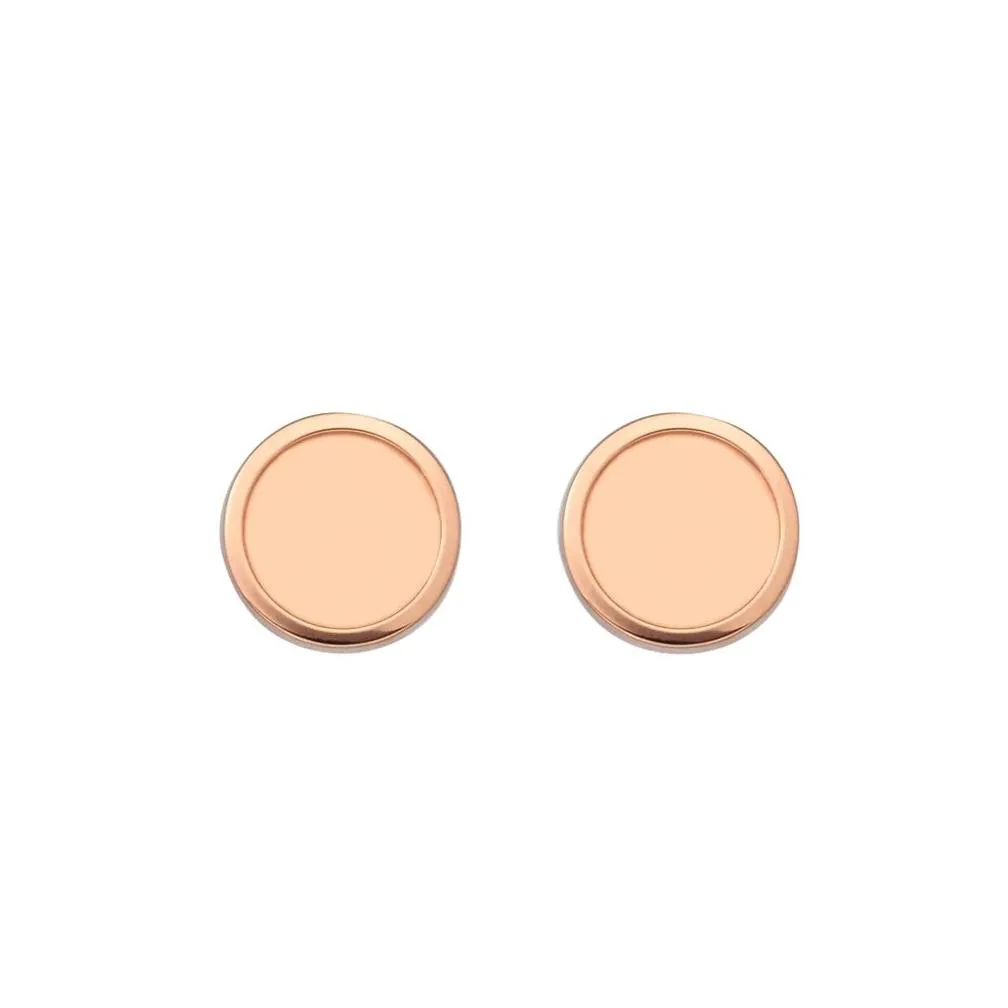 designer jewelry cute screw stud love earrings for women girls ladies gold silver rosegold color classic design
