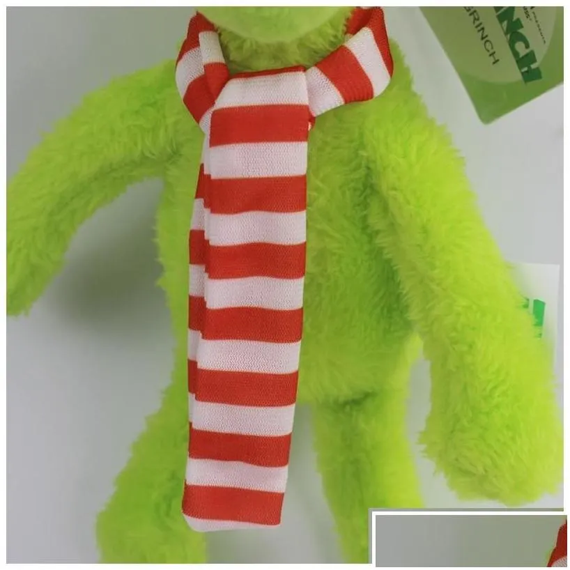 movies tv plush toy high quality 100 cotton 11.8 30cm how the stole christmas toys animals for child holiday gifts wholesale drop