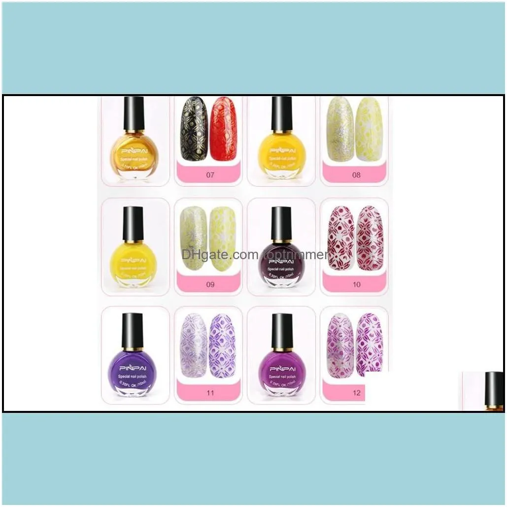 nail polish art salon health beauty new fashion special 26 color optional for nails stam print 10ml drop dhbc2