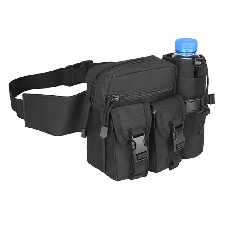 Outdoor Bags Military Waist Fanny Pack Utility Tactical Men Bag Fishing Pouch Camping Hiking Climb Hip Bum Belt Bottle