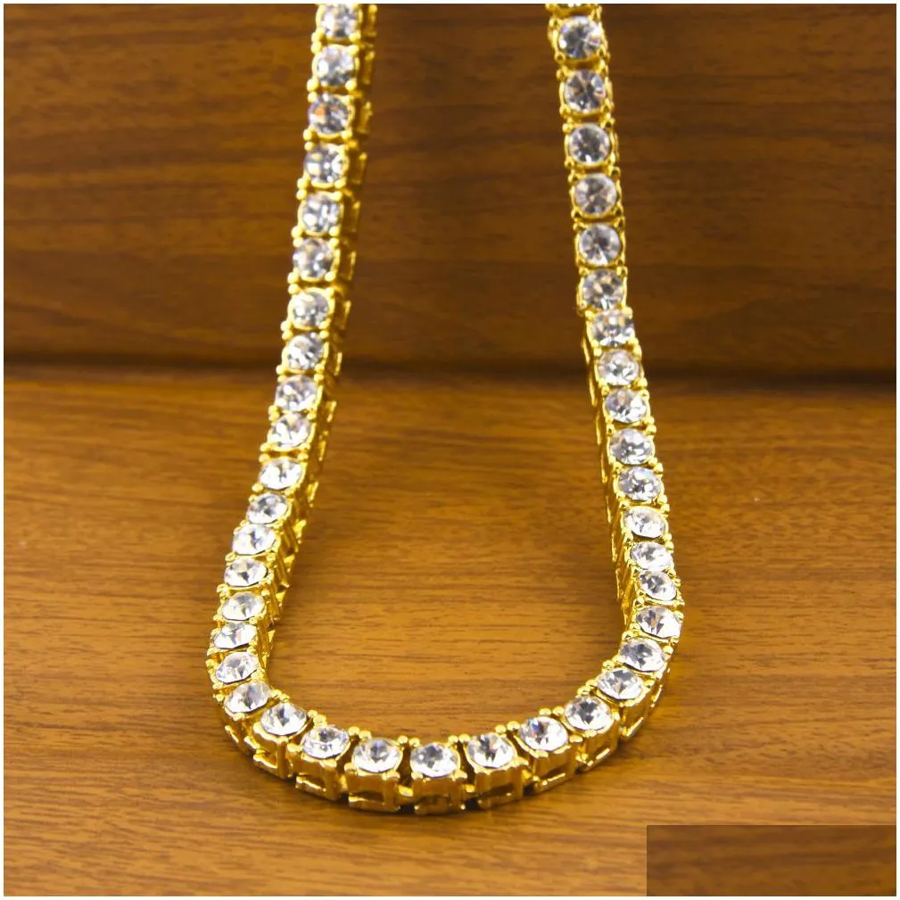 mens gold iced out bracelet chain set 5mm and 8mm width lab diamond solitaire jewelry for men