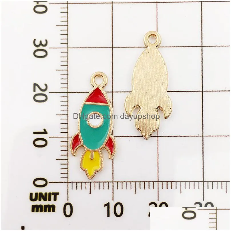 50pcs zinc alloy arrow astronaut pendant charm for diy jewelry making bracelet charms necklace earrings bookmark zipper pull keychains